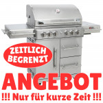 Edelstahl-Gasgrill »Zunda-MGG-442 Master«