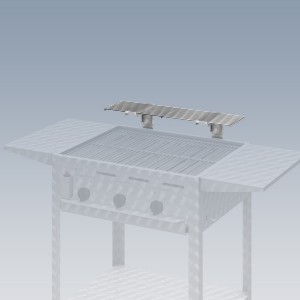 Warmhalterost mit Grill-Halterung (3er Breite)