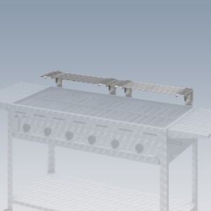 Warmhalterost mit Grill-Halterung (6er Breite)